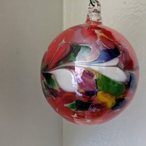 Colorful Glass Ornament